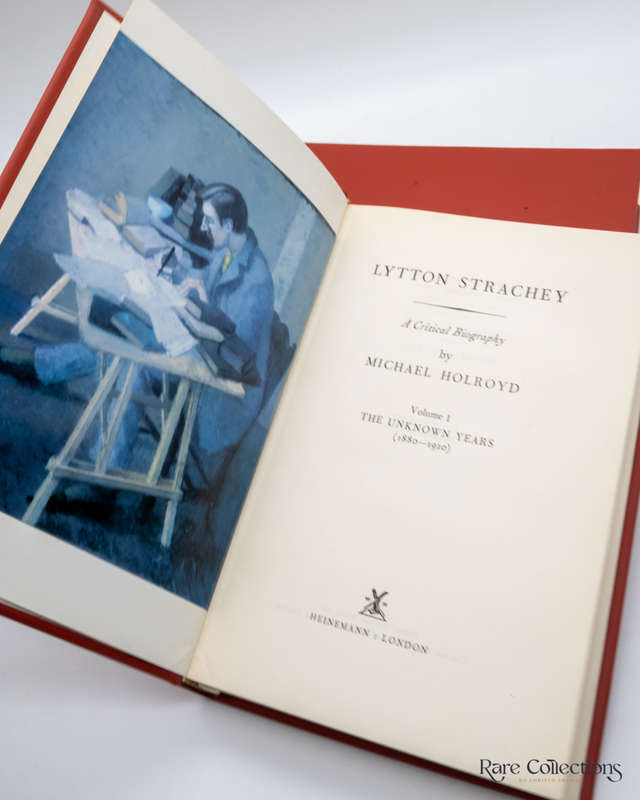 Lytton Strachey - a Critical Biography Vol 1-2 by Michael Holroyd