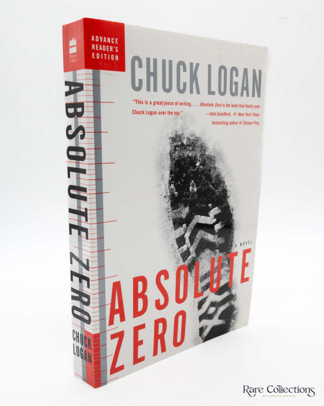 Absolute Zero by Chuck Logan - Signed ARC