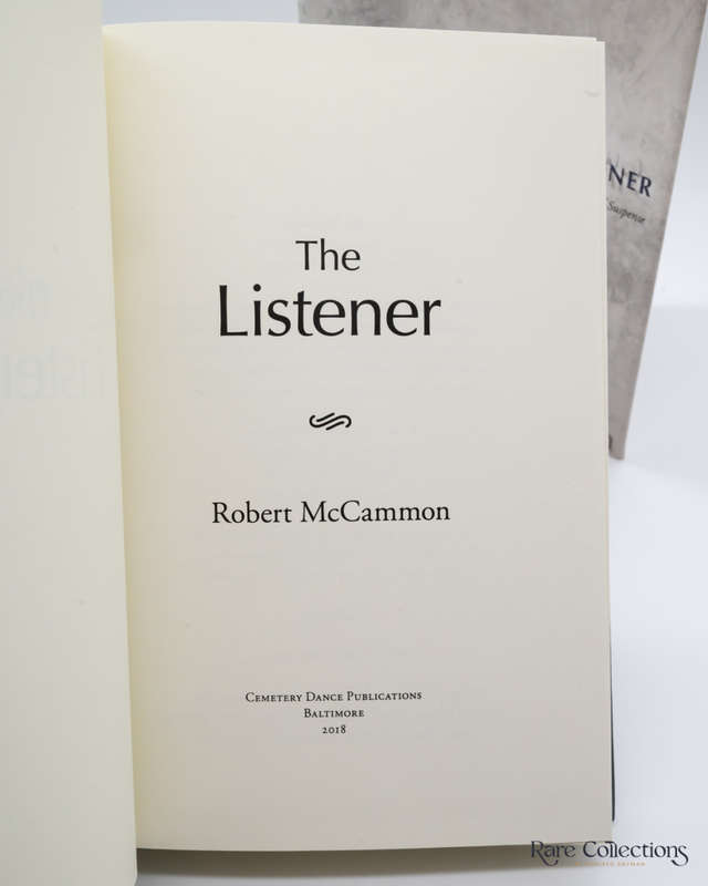 The Listener by Robert McCammon (Signed Copy)