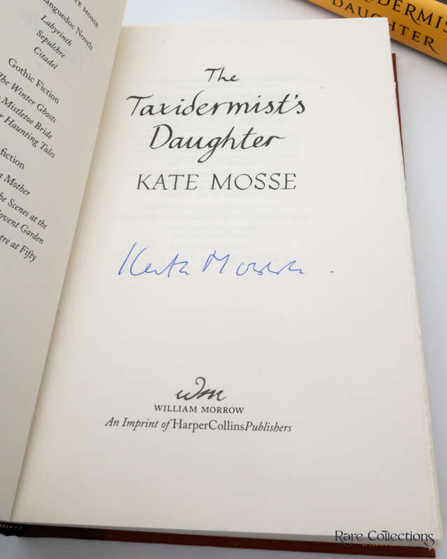 The Taxidermist`s Daughter by Kate Mosse - Signed Copy