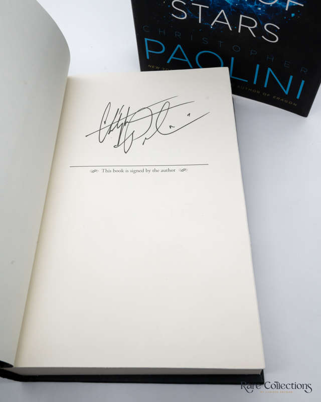 To Sleep in a Sea of Stars by Christopher Paolini (signed Copy)