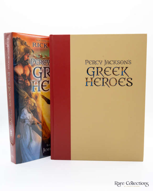 Percy Jackson`s Greek Heroes by Rick Riordan - Signed Copy