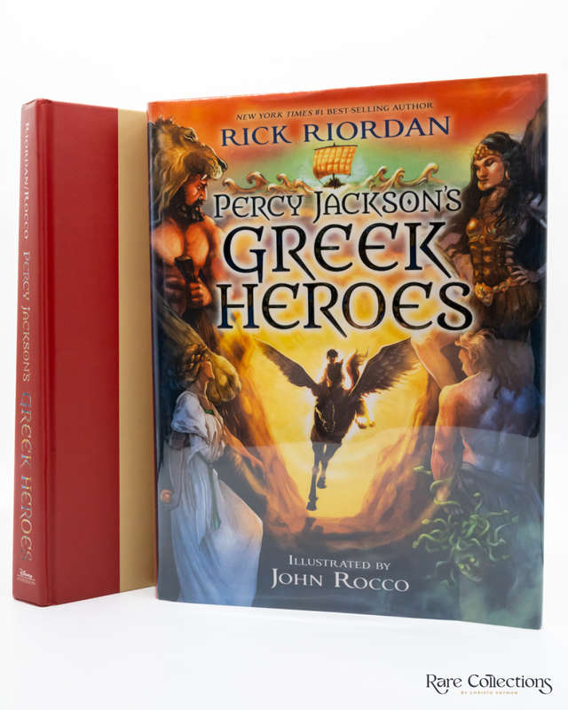 Percy Jackson`s Greek Heroes by Rick Riordan - Signed Copy