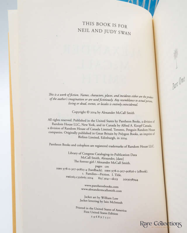 The Forever Girl by Alexander McCall Smith (Signed Copy)