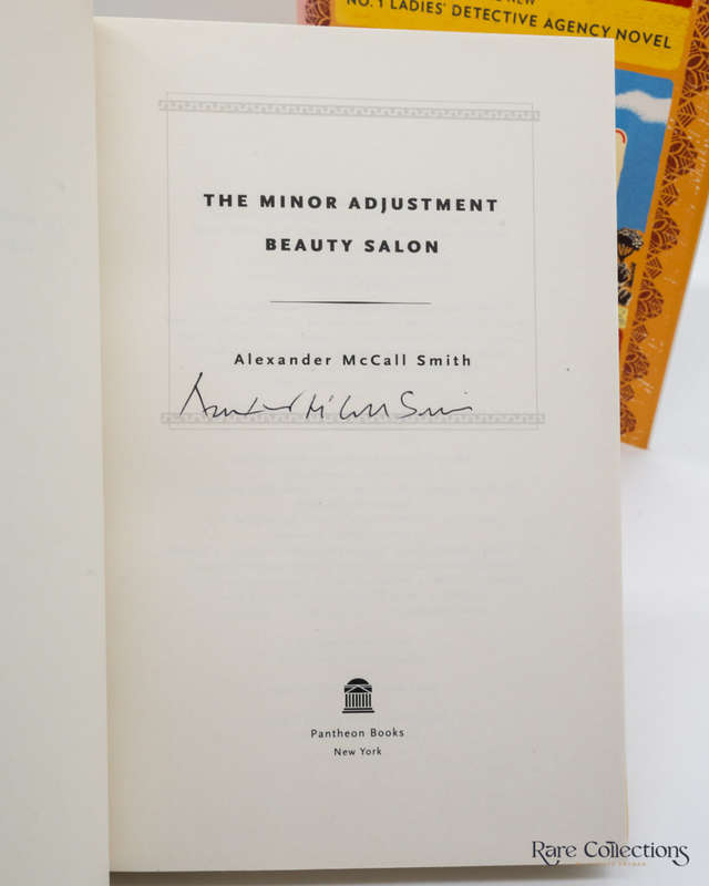 The Minor Adjustment Beauty Salon by Alexander McCall Smith (Signed Copy)