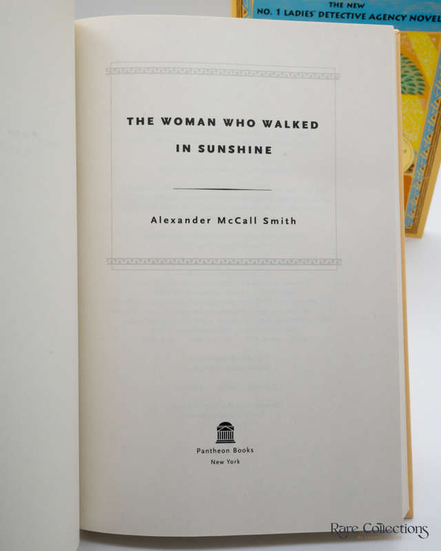 The Woman Who Walked in Sunshine by Alexander McCall Smith (Signed Copy)