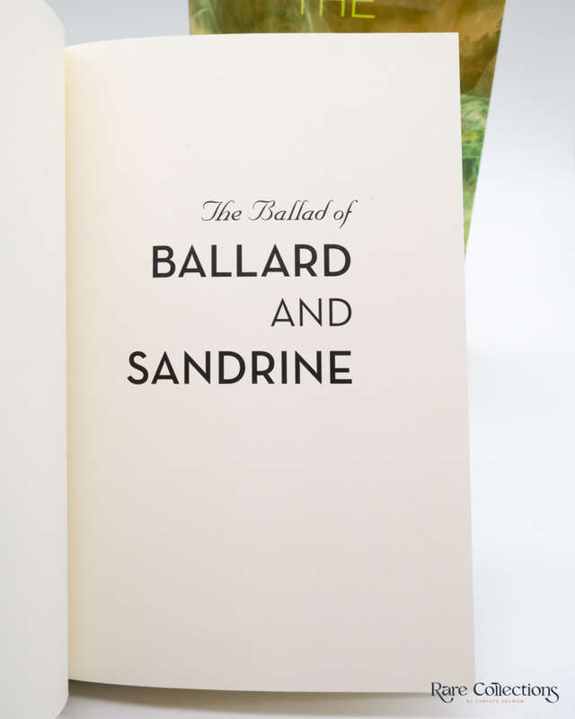 The Ballad of Ballard and Sandrine by Peter Straub (Signed Copy)