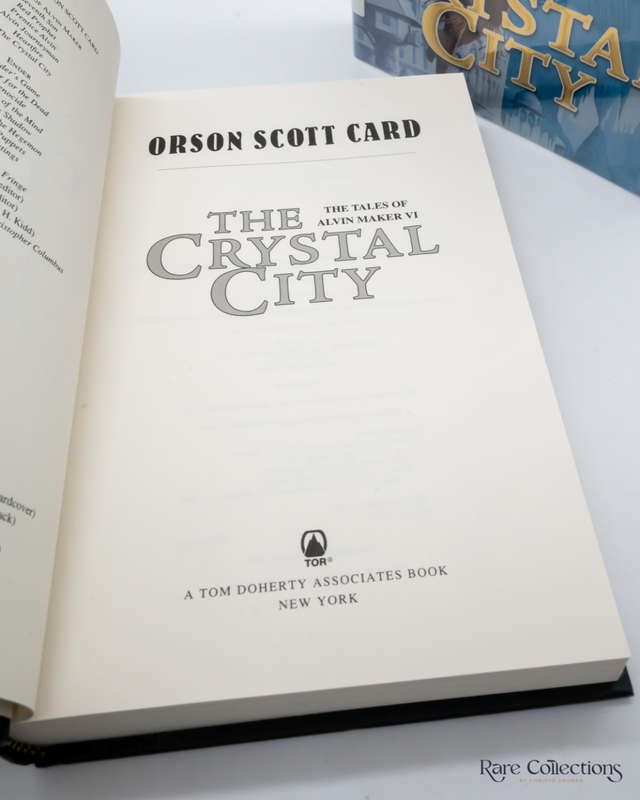 The Crystal City by Orson Scott Card (Signed Copy)