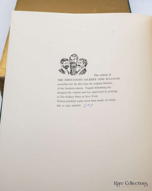 The First-Night Gilbert and Sullivan