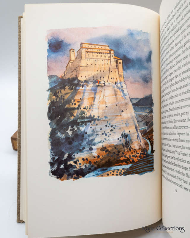 The Monk and the Hangman`s Daughter by Ambrose Bierce - Signed by Illustrator Michel Ciry