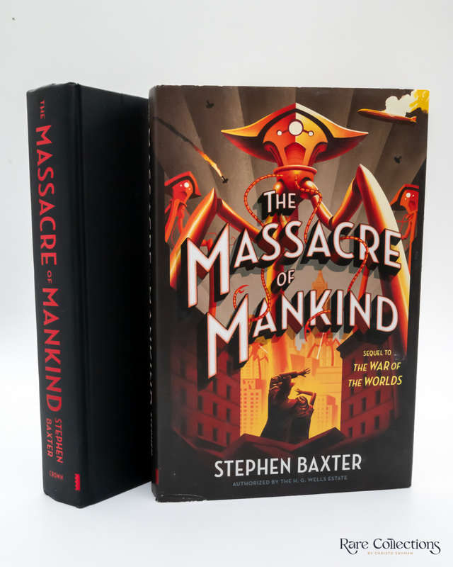 The Massacre of Mankind by Stephen Baxter (Signed Copy)