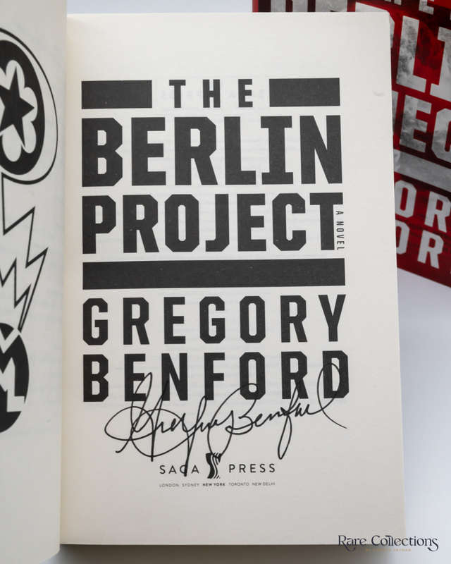 The Berlin Project by Gregory Benford (Signed Copy)