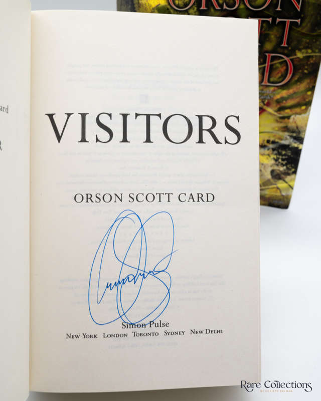 Visitors by Orson Scott Card (signed copy)