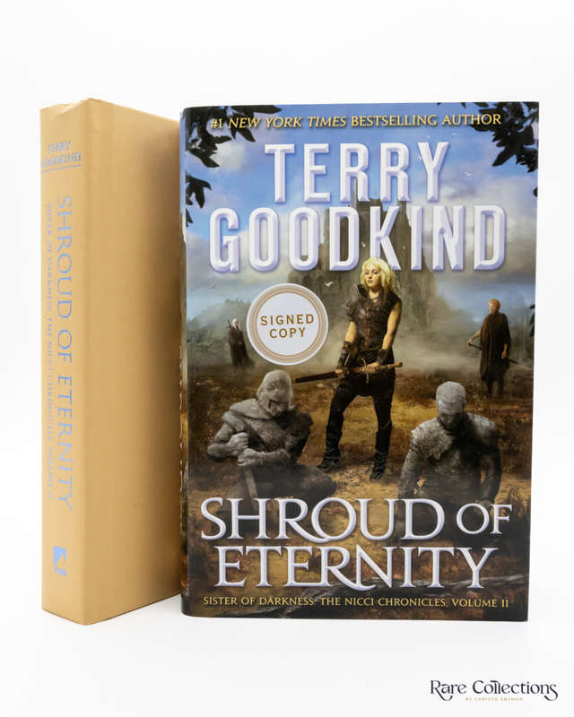 Shroud of Eternity - Sister of Darkness (The Nicci Chronicles 2) by Terry Goodkind (signed copy)