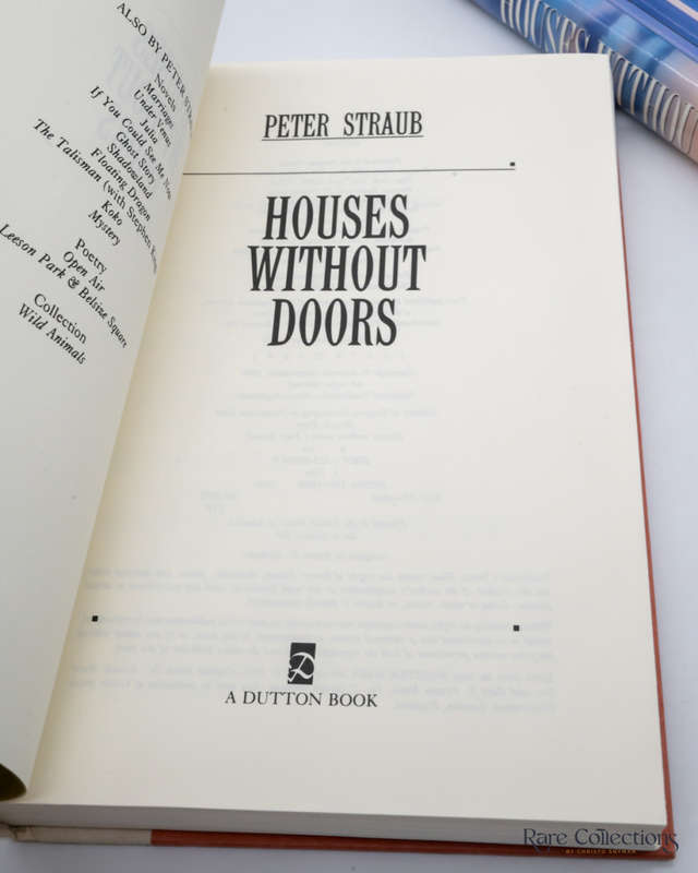 Houses Without Doors by Peter Straub - signed copy