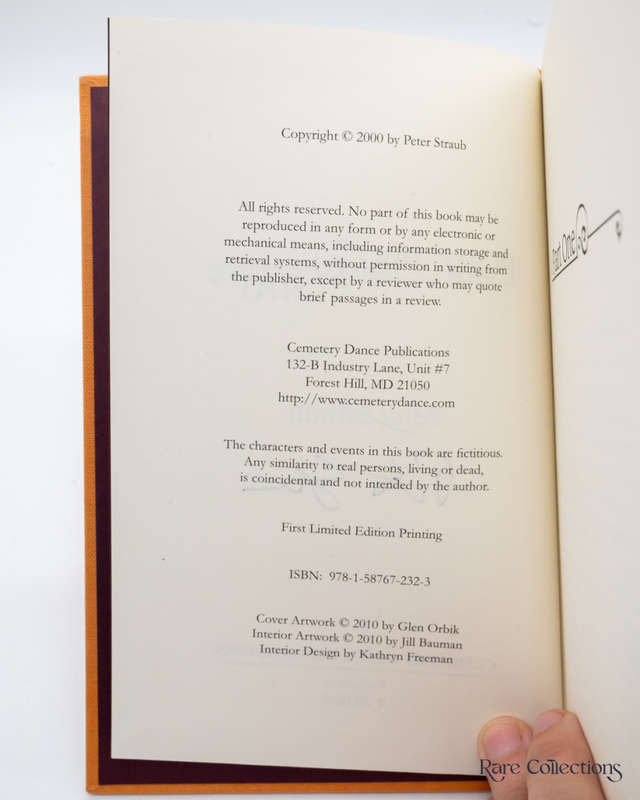 Pork Pie Hat by Peter Straub (signed copy)