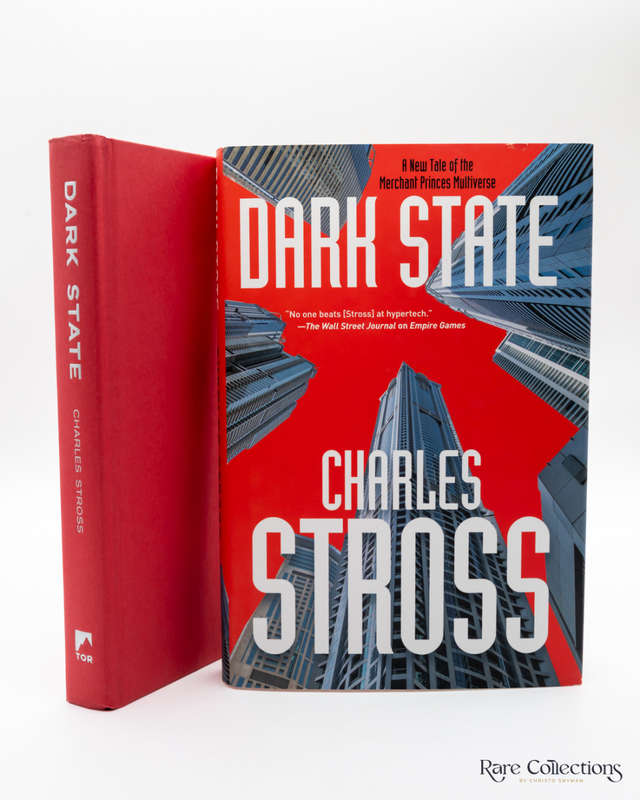Dark State by Charles Stross (signed copy)