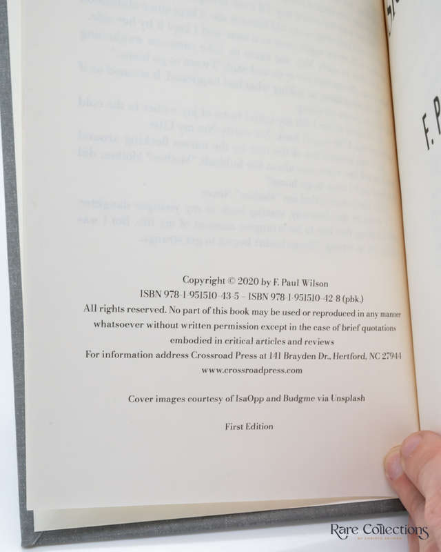 Signalz - the Adversary Cycle a Prelude to Nightworld by F. Paul Wilson - signed