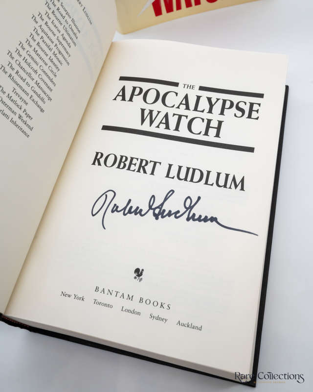 The Apocalypse Watch by Robert Ludlum - Signed Copy