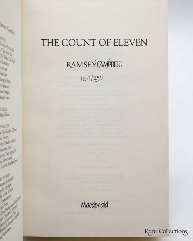 The Count of Eleven by Ramsey Campbell (Signed Numbered Edition)