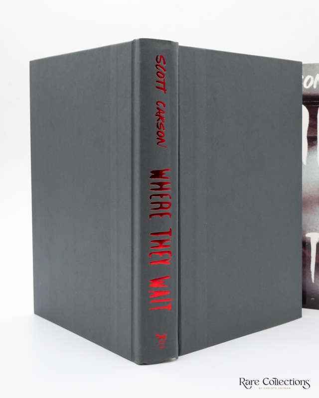 Where They Wait by Scott Carson (Aka Michael Koryta)  - signed copy