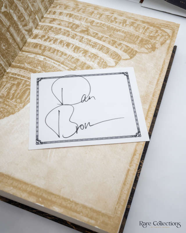 Inferno by Dan Brown (#4 Robert Langdon - Signed Bookplate)