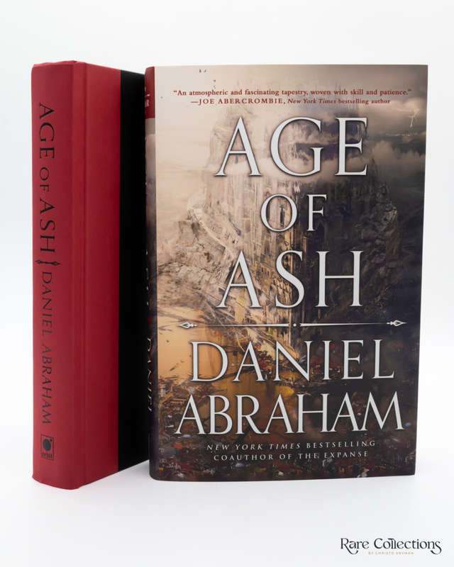 Age of Ash (#1 Kithamar Trilogy) by Daniel Abraham - signed copy