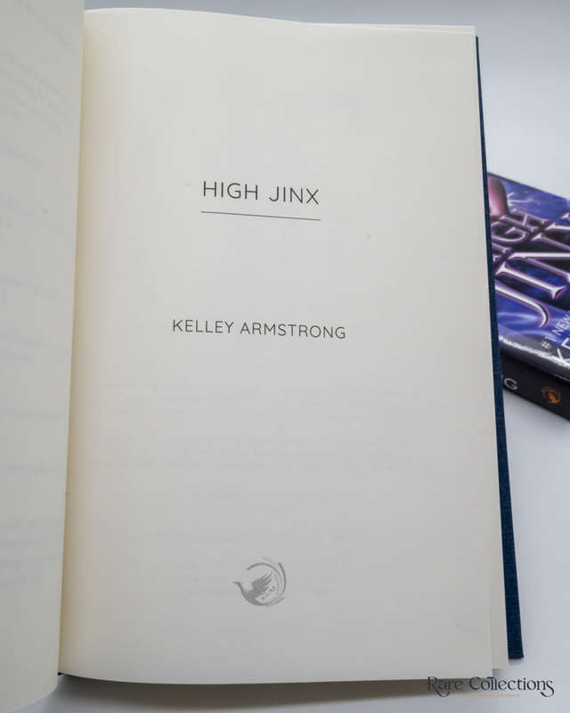 High Jinx (#2 Cursed Luck) by Kelley Armstrong - signed copy
