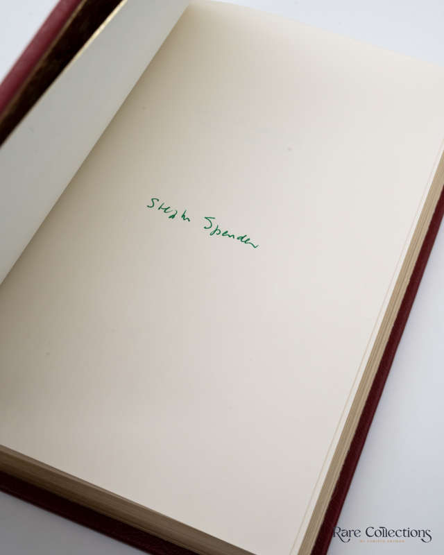 Stephen Spender - Journals 1939 - 1983 - Signed Copy