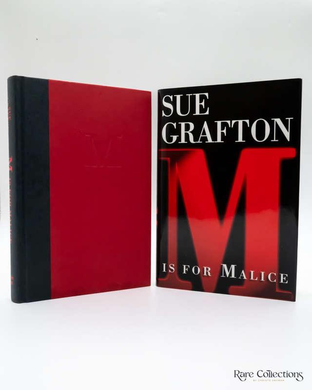 M is for Malice by Sue Grafton (signed copy)