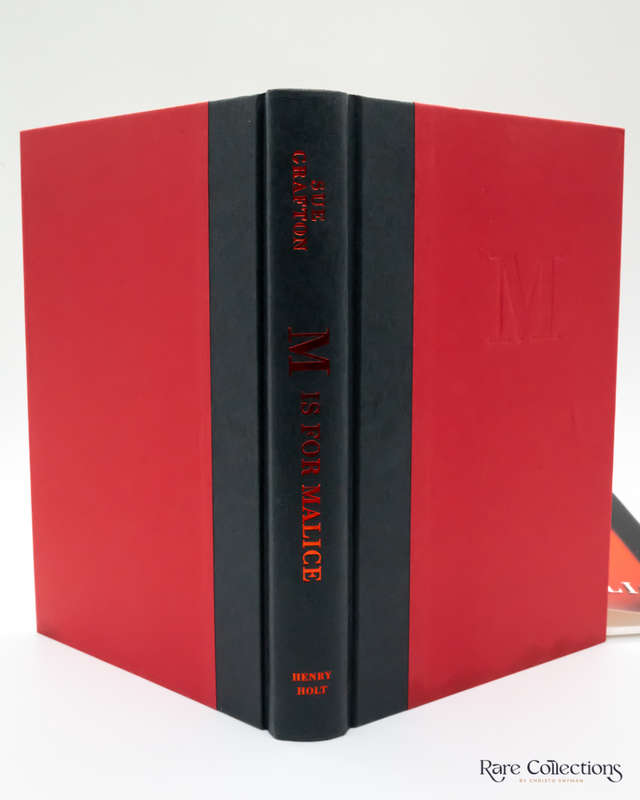 M is for Malice by Sue Grafton (signed copy)