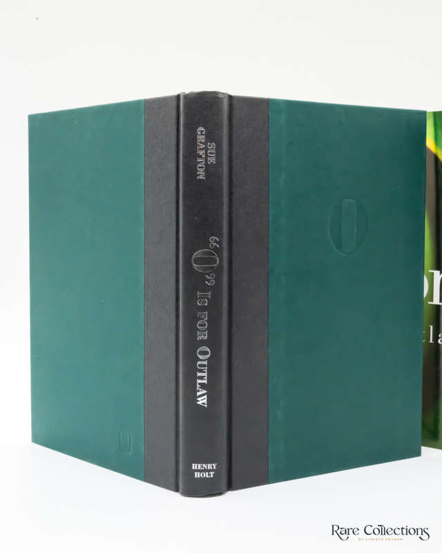 O is for Outlaw by Sue Grafton - signed