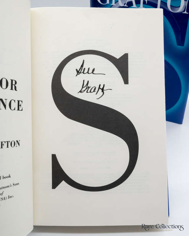 S is for Silence by Sue Grafton - signed copy