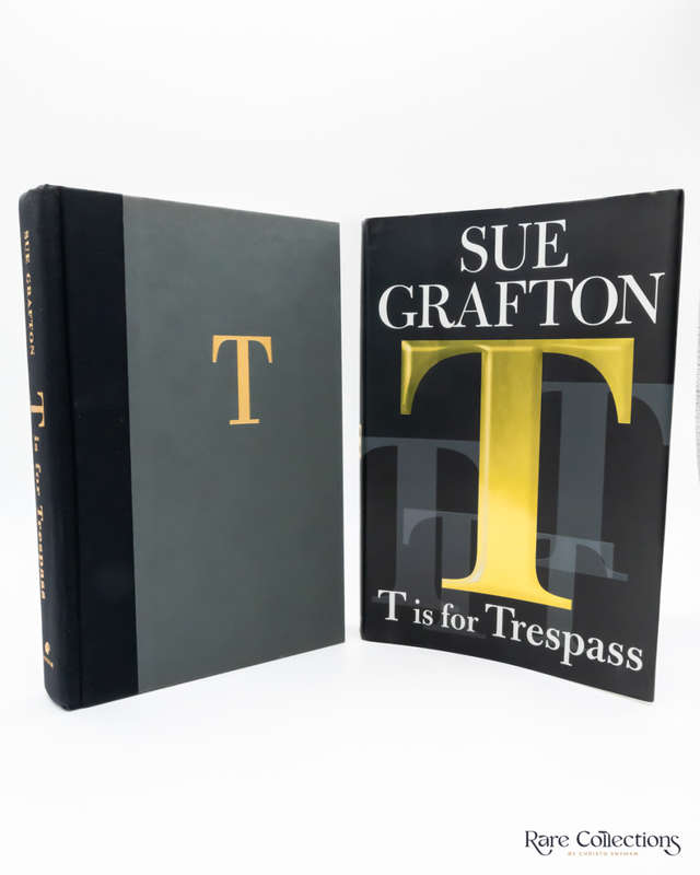 T is for Trespass by Sue Grafton - signed copy