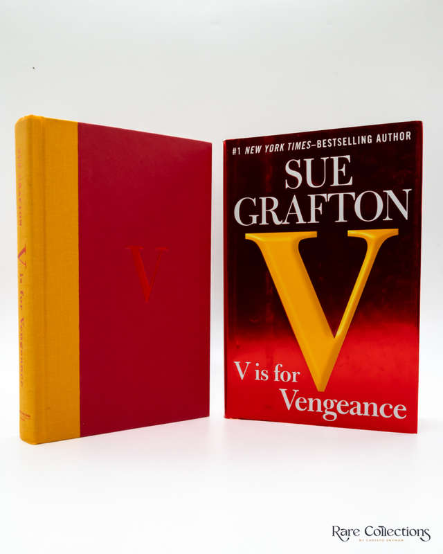 V is for Vengeance by Sue Grafton - signed copy