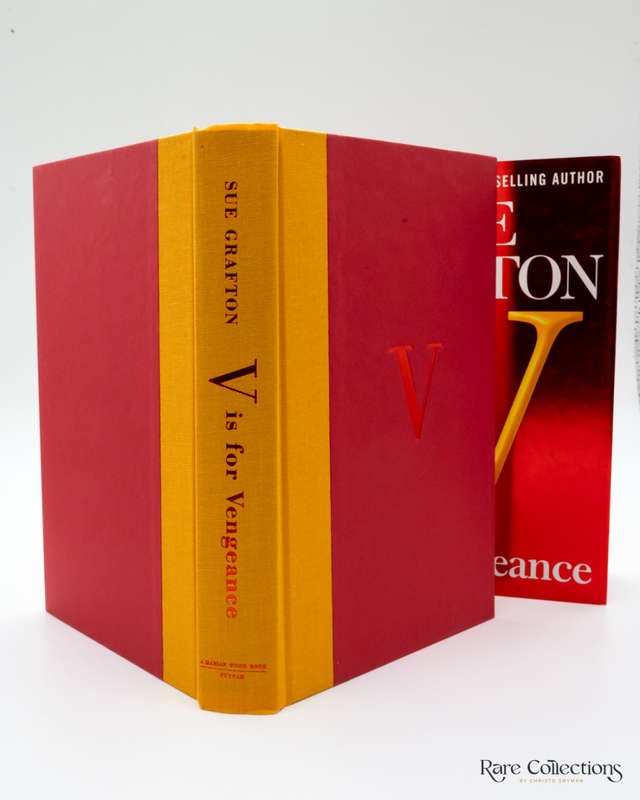 V is for Vengeance by Sue Grafton - signed copy