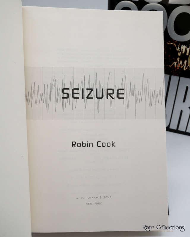 Seizure by Robin Cook - signed copy