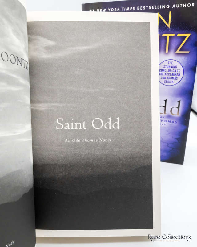 Saint Odd by Dean Koontz (#7 Thomas Odd) - signed copy