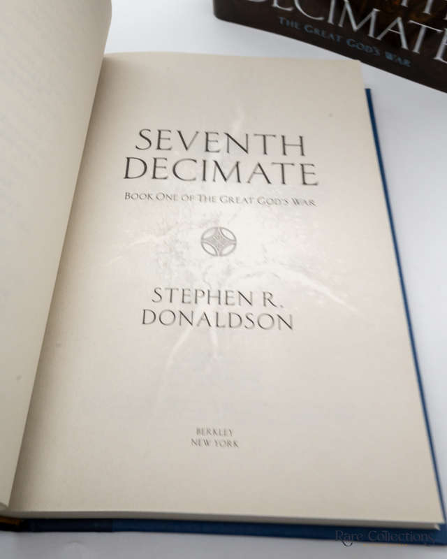Seventh Decimate by Donaldson, Stephen R.  (Signed Copy)