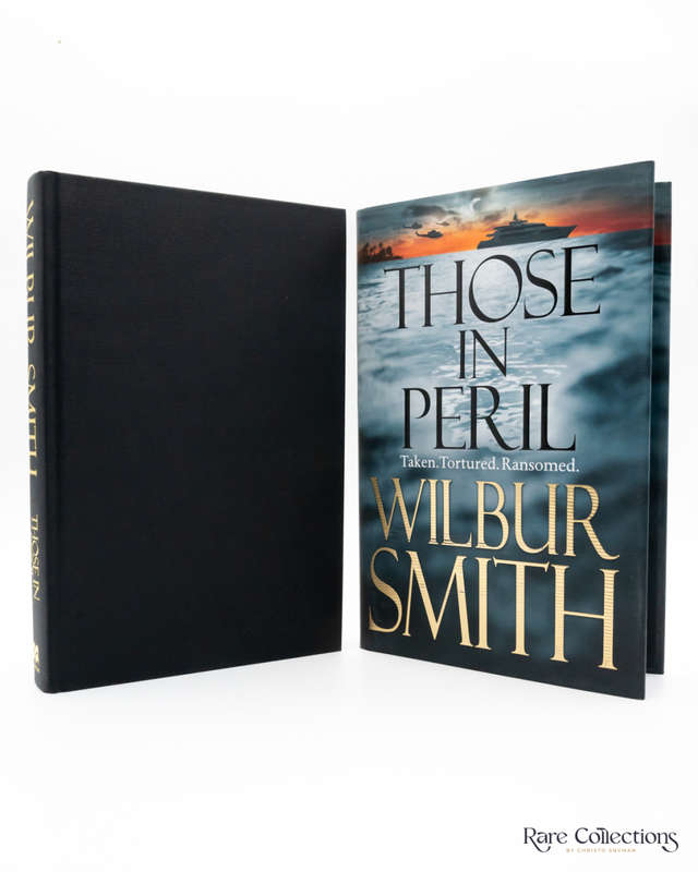 Those in Peril by Wilbur Smith (Signed Copy)