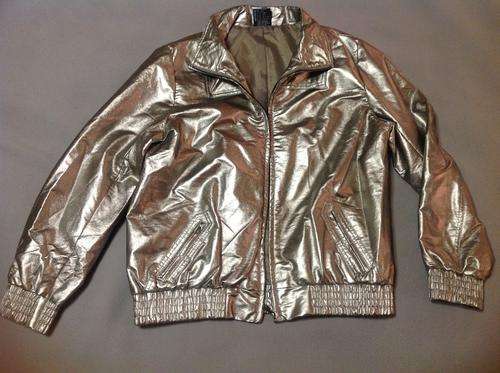 Silver PU Leather
