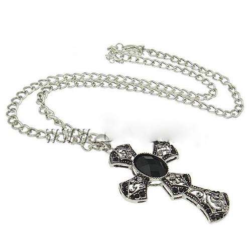 **FASHIONABLE** Chain Necklace with Cross Pendant