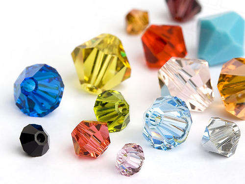 BEADING KIT - GLASS BEADS, GEMSTONES, SWAROVSKI'S, ETC