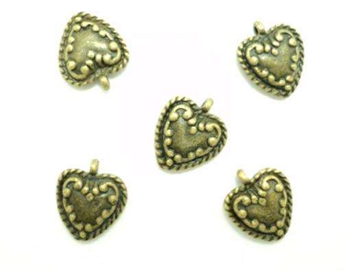 Bronze Heart Pendant