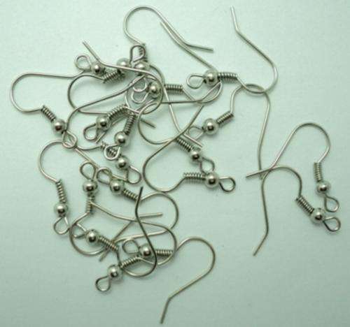 Nickel Earring Hooks - 40pcs