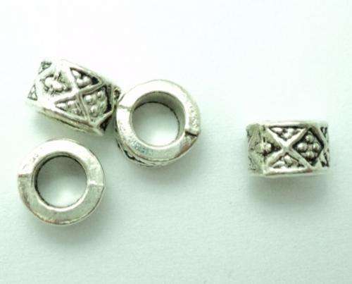 Antique Silver Ring Spacers - 10pcs
