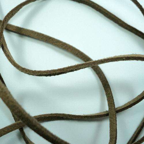 BROWN Leather Cord - 1 metre