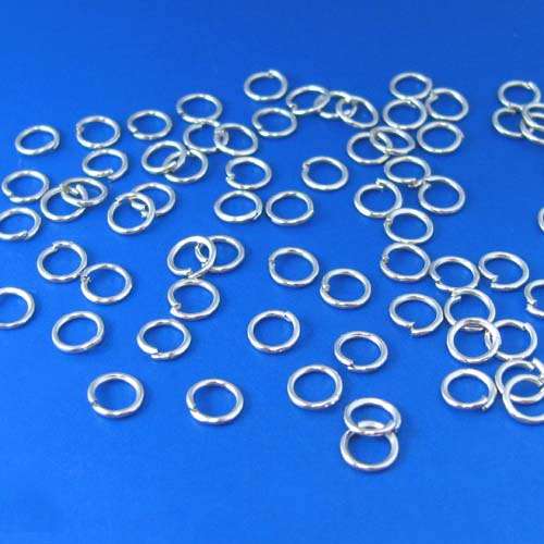 Nickel Jumprings (5mm) - 200pcs