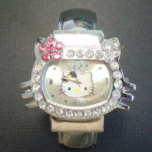 ""CUTE KITTY"" Bangle Watch - Quartz Movement