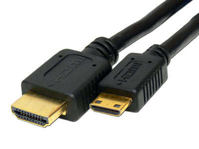 Mini HDMI to HDMI Cable 1.8M
